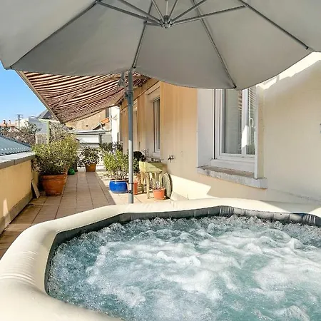 Charmante - 2 Pers - Jacuzzi - Parking Ferme